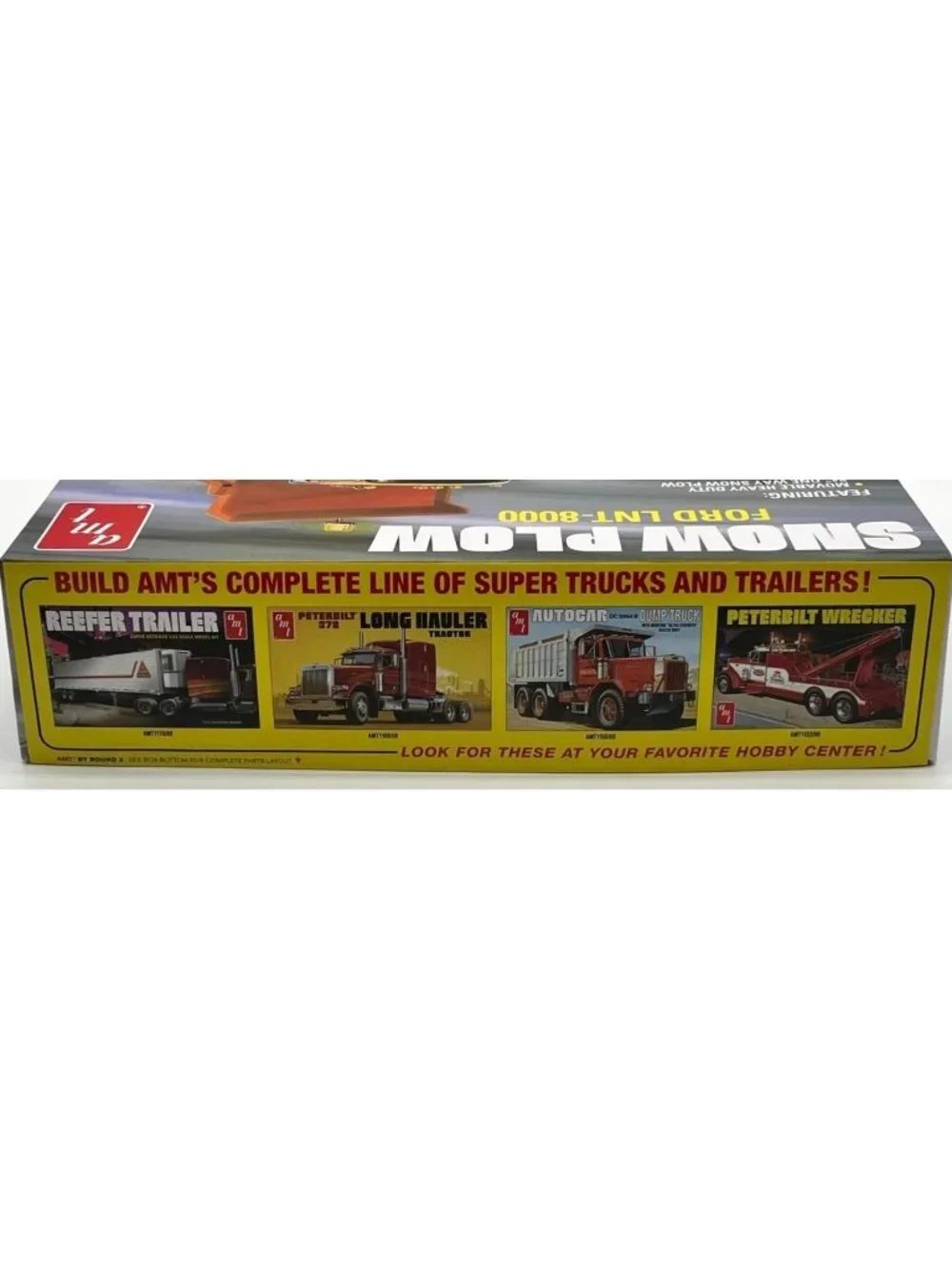 AMT Ford LNT-8000 Snow Plow 1/25 Scale Model Kit 270+ Parts 12+ 2020 Sealed
